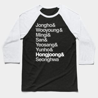 Ateez - Hongjoong bias Baseball T-Shirt